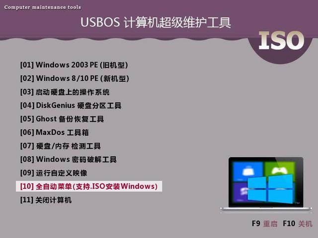 USBOS(超级PE启动维护工具)