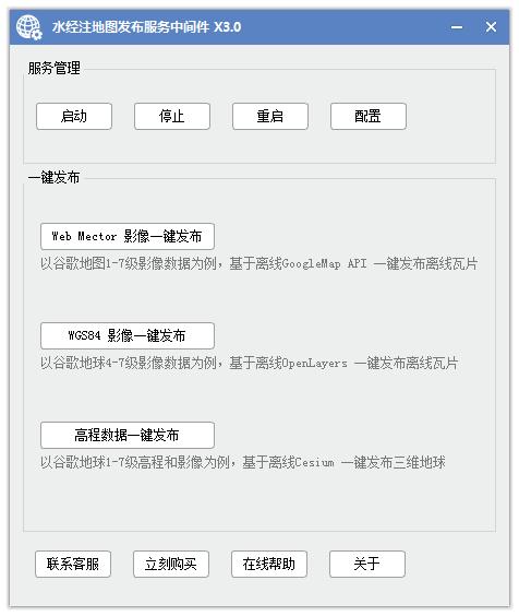 水经注地图发布服务中间件