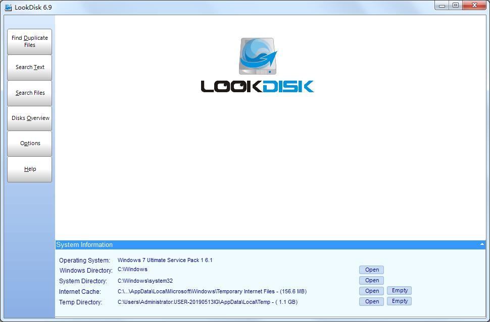 LookDisk(磁盘工具)