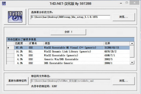 TrID(文件类型识别工具)