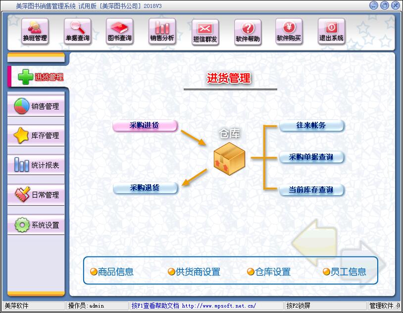 美萍图书销售管理系统