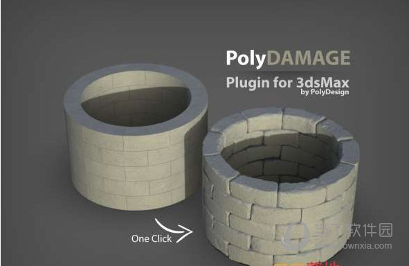 PolyDamage(3DsMax模型细节纹理插件)