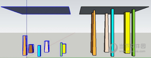 Scale2Face(SketchUp拉组至面插件)