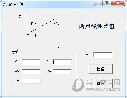 线性差值计算