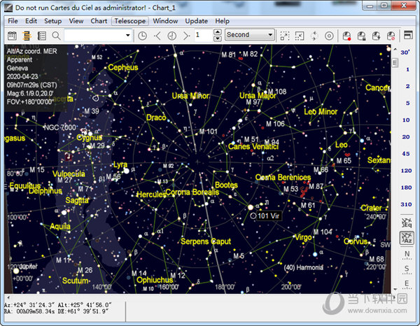 SkyChart(天文图绘制软件)
