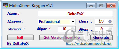 Mobaxterm12注册码生成器