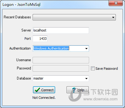 JsonToMsSql(Json导入SQL工具)