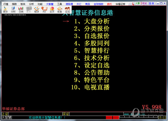 华福证券大智慧经典版