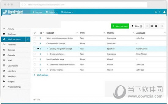 OpenProject(开源项目管理系统)