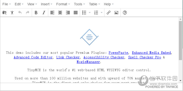 TinyMCE(文本编辑器)